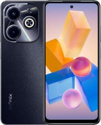 Infinix Hot 40i DualSim mobiltelefon, 4/128GB, fekete