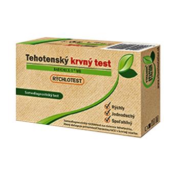 VITAMIN STATION Rýchlotest Tehotenský samodiagnostický test z krvi 1 sada