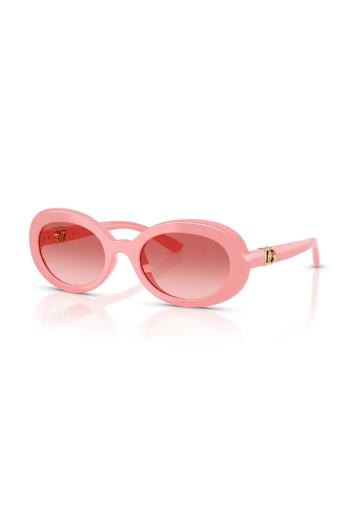 Detské slnečné okuliare Dolce & Gabbana ružová farba, 0DX6007U