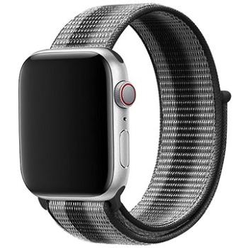 Eternico Airy na Apple Watch 38 mm/40 mm/41 mm  Elephant Gray with Black stripe (AET-AWAY-ElGrB-38)