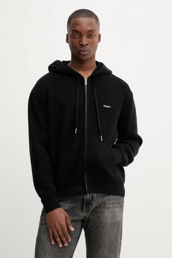 Bavlnený kardigán Guess Jeans čierna farba, M5YR20 Z3P41