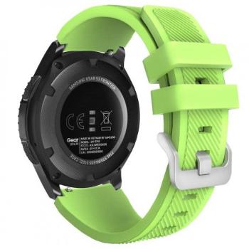 BStrap Silicone Sport remienok na Huawei Watch GT/GT2 46mm, green (SSG006C0903)