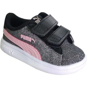 Puma  Smash v2glitz glamv inf  Nízke tenisky Čierna