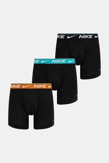 Boxerky Nike 3-pak čierna farba, 0000KE1257
