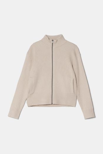 Detský sveter Abercrombie & Fitch béžová farba, KI220-4024