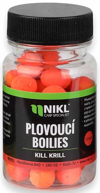 Nikl plávajúce boilie 10 mm 20 g-kill krill