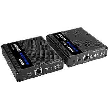 PremiumCord HDMI 2.0 extender Ultra HD 4k×2k@60Hz na 70 m cez Cat6/Cat6A/Cat7 (khext70-2)