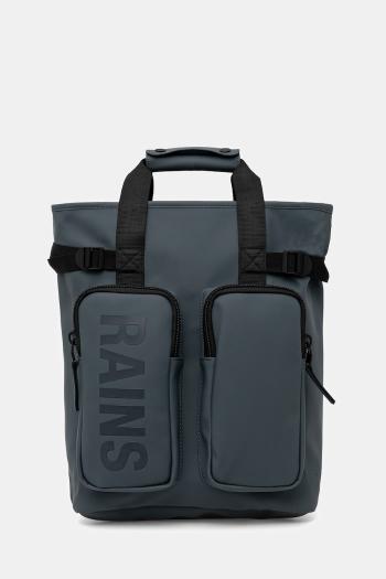Ruksak Rains 14240 Texel Tote Backpack šedá farba, veľký, jednofarebný, 14240
