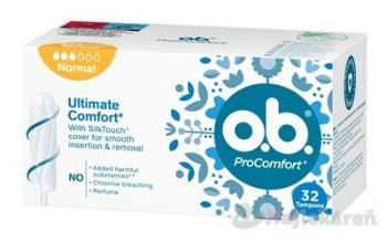 O.B. ProComfort Normal hygienické tampóny 32 ks