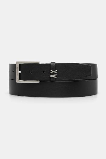 Opasok Armani Exchange čierna farba, XM000606 AF12704