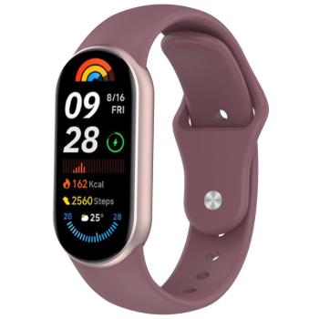 BUTTERFLY Vymeniteľný remienok pre Xiaomi Smart Band 10 / 9 / 8 fialový