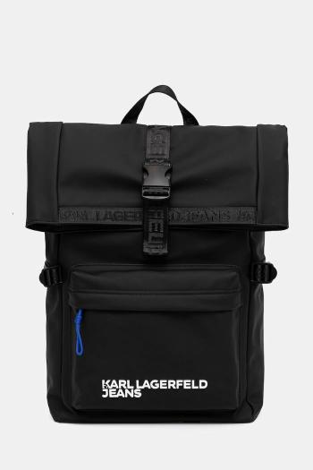 Ruksak Karl Lagerfeld Jeans pánsky, čierna farba, veľký, jednofarebný, A3M30246