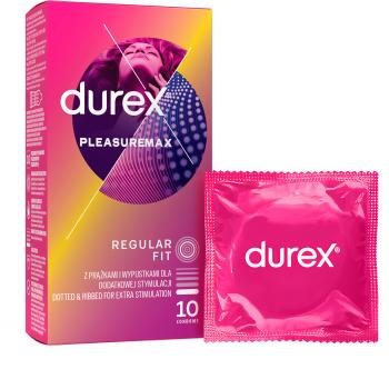 Durex Kondómy Pleasuremax Regular Fit 10 ks