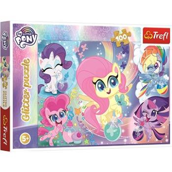 Trefl Třpytivé puzzle My little Pony 100 dílků (5900511148213)