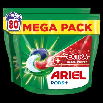 ARIEL All-in-1 PODS, kapsule na pranie Extra Clean 80 kapsúl