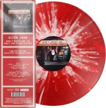 Elton John - Don’t Shoot Me I’m Only The Piano Player (Red Splatter Coloured) (LP)