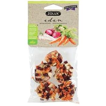 Zolux Pochúťka EDEN WOOD SLICE mix 30 g (3336022095074)