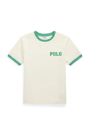 Tričko Polo Ralph Lauren biela farba, 323971297002