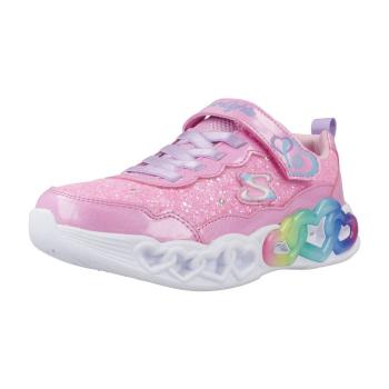 Skechers  INFINITE HEART LIGHTS - FRE  Módne tenisky Ružová