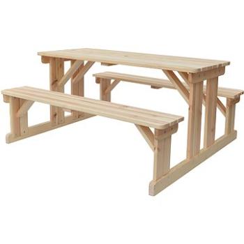 ROJAPLAST - Súprava záhradného nábytku PIKNIK MASIV 180 cm (245/18)
