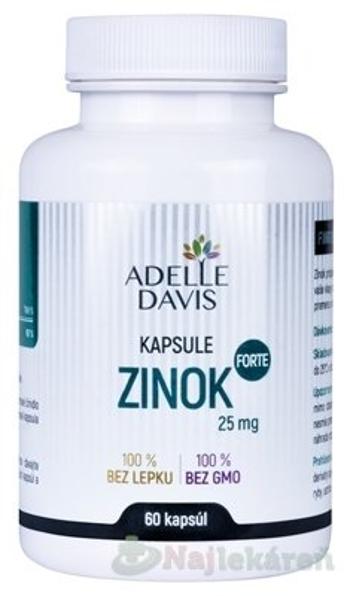 Adelle Davis ZINOK Forte 25 mg 60 kapsúl