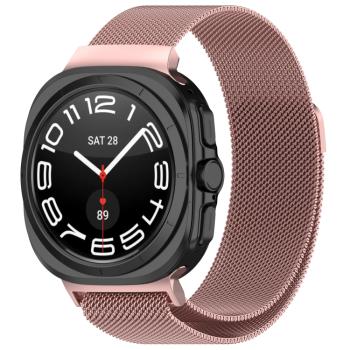 MILANESE Kovový remienok pre Samsung Galaxy Watch Ultra 47mm ružový