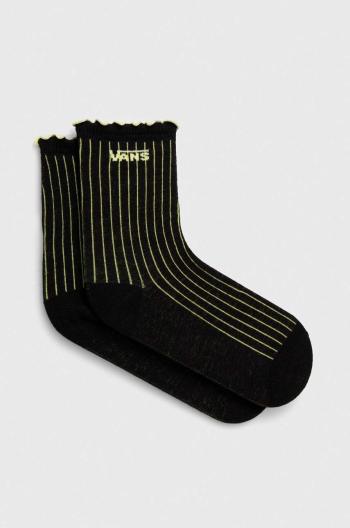 Ponožky Vans dámske, čierna farba