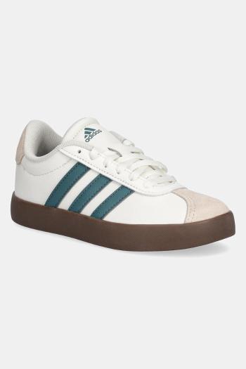 Detské tenisky adidas VL COURT 3.0 béžová farba, JR2219