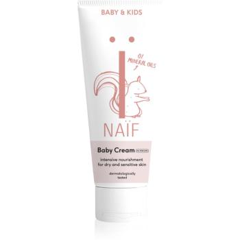 Naif Baby & Kids Baby Cream ošetrujúci krém pre suchú a citlivú pokožku pre deti od narodenia 75 ml