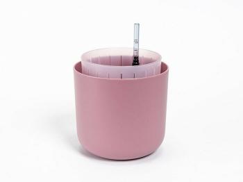 Plastia Samozavlažovací kvetináč Tolita Air ružová, pr. 16 cm