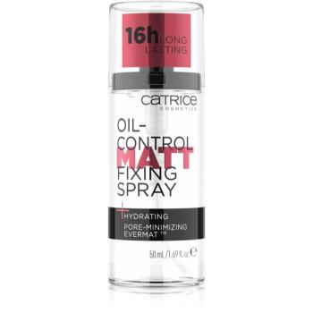 Catrice Oil-Control Matt zmatňujúci fixačný sprej na make-up 50 ml