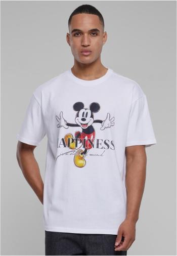 Mr. Tee Disney 100 Mickey Happiness Oversize Tee white - XS