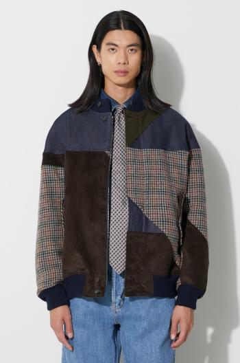 Bunda s prímesou vlny Baracuta Cotton PU Derby prechodná, BRCPS0986