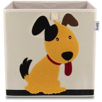 Lifeney Box úložný PSÍK, 33 × 33 × 33 cm (833365)
