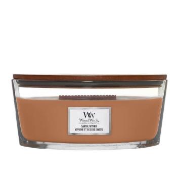 WoodWick Vonná sviečka loď Santal Myrrh 453,6 g