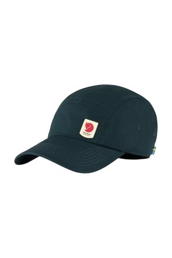 Šiltovka Fjallraven High Coast zelená farba, jednofarebná, F78150