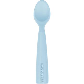 Minikoioi Silicone Spoon lyžička Blue 1 ks