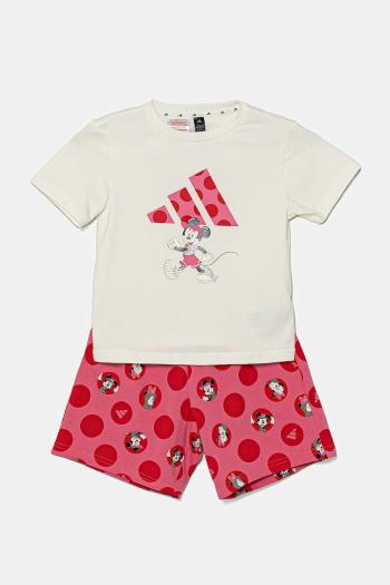 Sada pre bábätká adidas x Disney ružová farba, JF3626