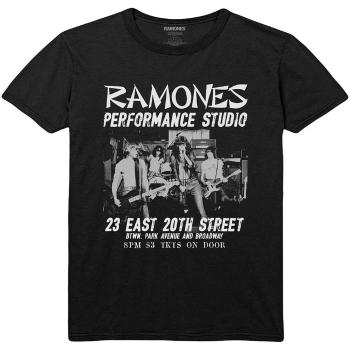 Ramones tričko East Village Čierna XXL