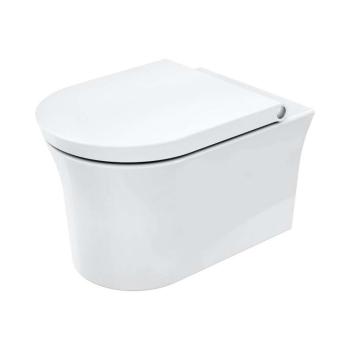 DURAVIT - White Tulip Závesné WC HygieneFlush, Rimless, HygieneGlaze, biela 2576092000