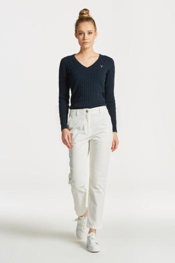 NADRÁG GANT SLIM CHINOS EGGSHELL