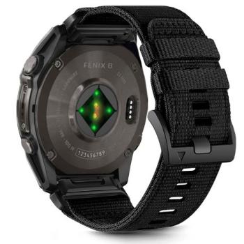 Tech-Protect Nylon Classic remienok na Garmin Fenix 5x / 5x Plus / 6x / 6x Pro / 7x / 8 51mm, black