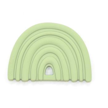 O.B Designs Rainbow Teether hryzadielko Green 3m+ 1 ks