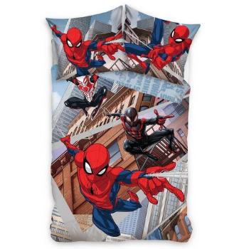 Lenjerie de pat din bumbac pentru copii Carbotex Spider-Man Spider Force, 140 x 200 cm, 70 x 90 cm