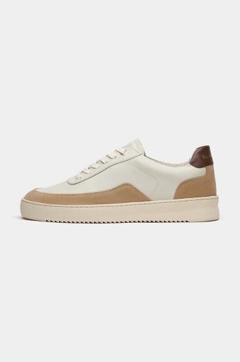 Kožené tenisky Filling Pieces Mondo Squash béžová farba, 46733331406
