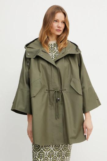 Bunda parka Weekend Max Mara dámska, zelená farba, prechodná, 2515021051600