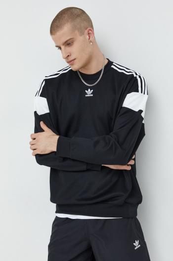 Mikina adidas Originals pánska, čierna farba, s nášivkou