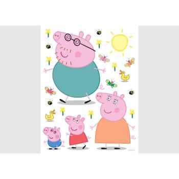 Decorațiune autoadezivă Peppa Pig Classic, 65 x 85cm