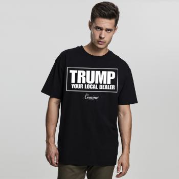 Tričko Cocaine Life Trump Your Local Dealer Tee Black - M