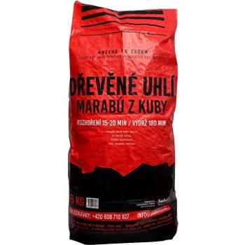 Drevené uhlie Marabú z Kuby, 15 kg (GW 17610)